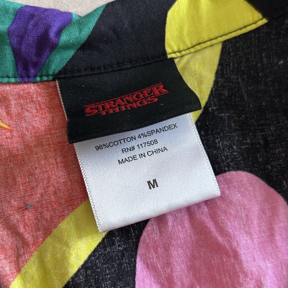 Target x Stranger Things Short Sleeve Romper ASO Eleven Stranger Things - Picture 4 of 6